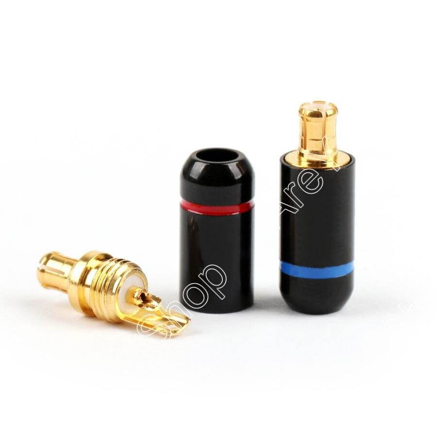 2Pair Audio Headphone Adapter For Audio ATH-CKS1100 LS400 LS300 E40 E50 Blk Clr