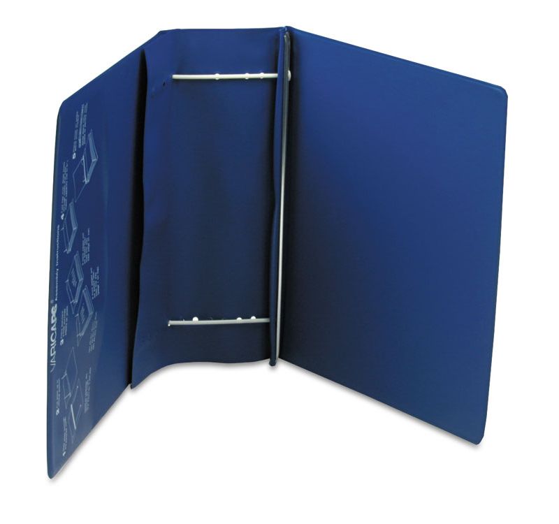 Charles Leonard Varicap6 Expandable 1 To 6 Post Binder 11 x 8-1/2 Blue 61602