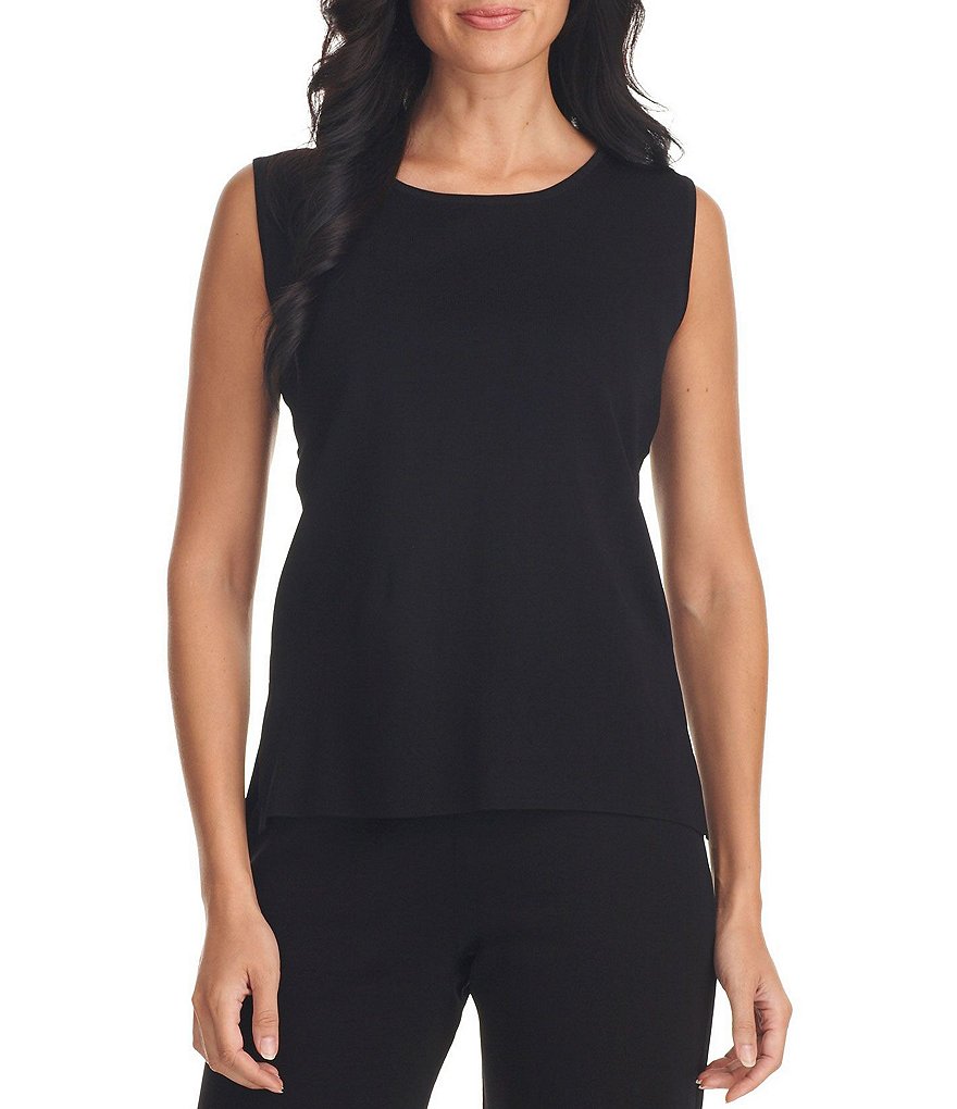 Misook Jewel Neck Washable Tank