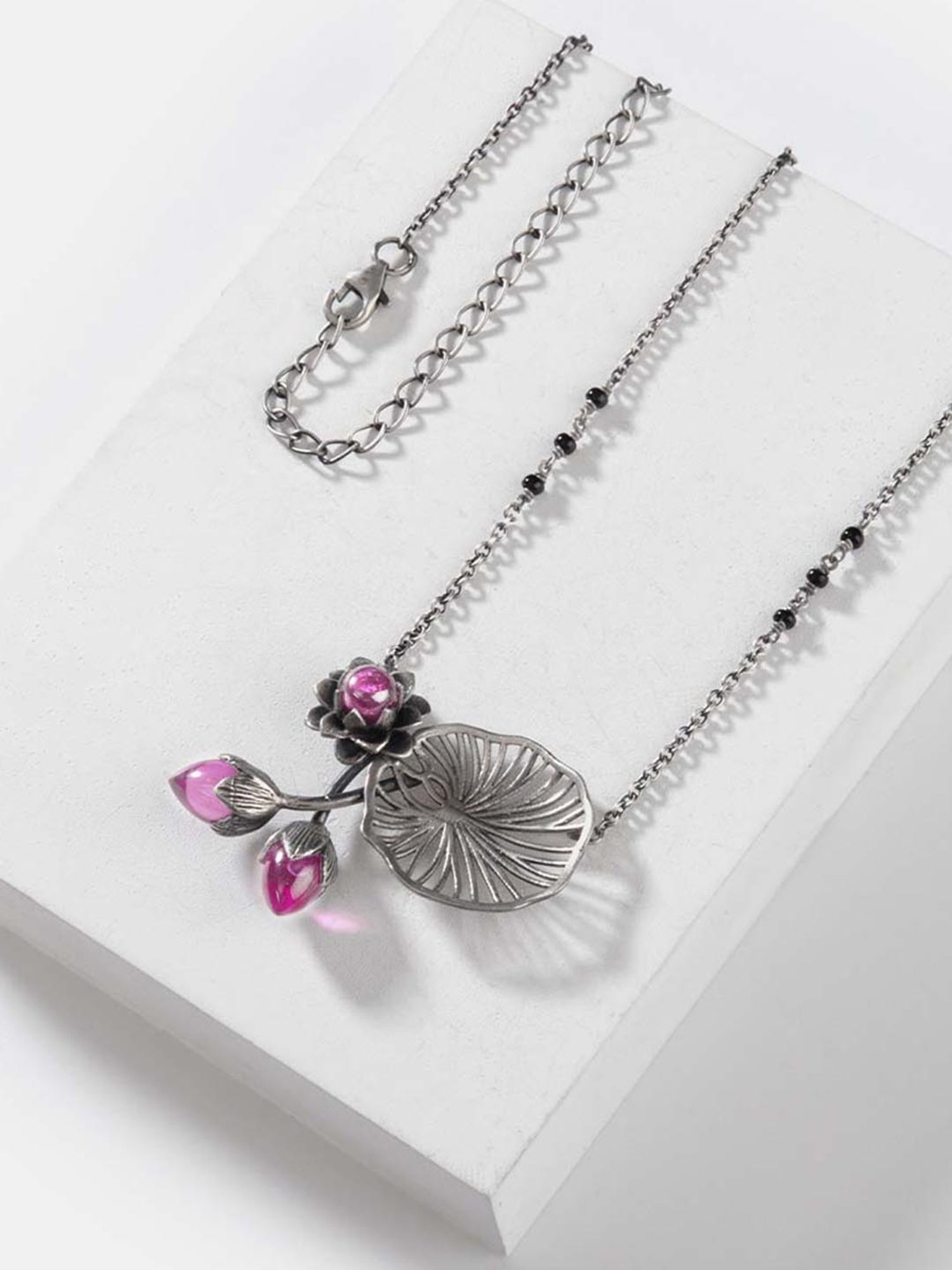 GIVA 92.5 Sterling Silver Double Infinity Love Necklace for Women