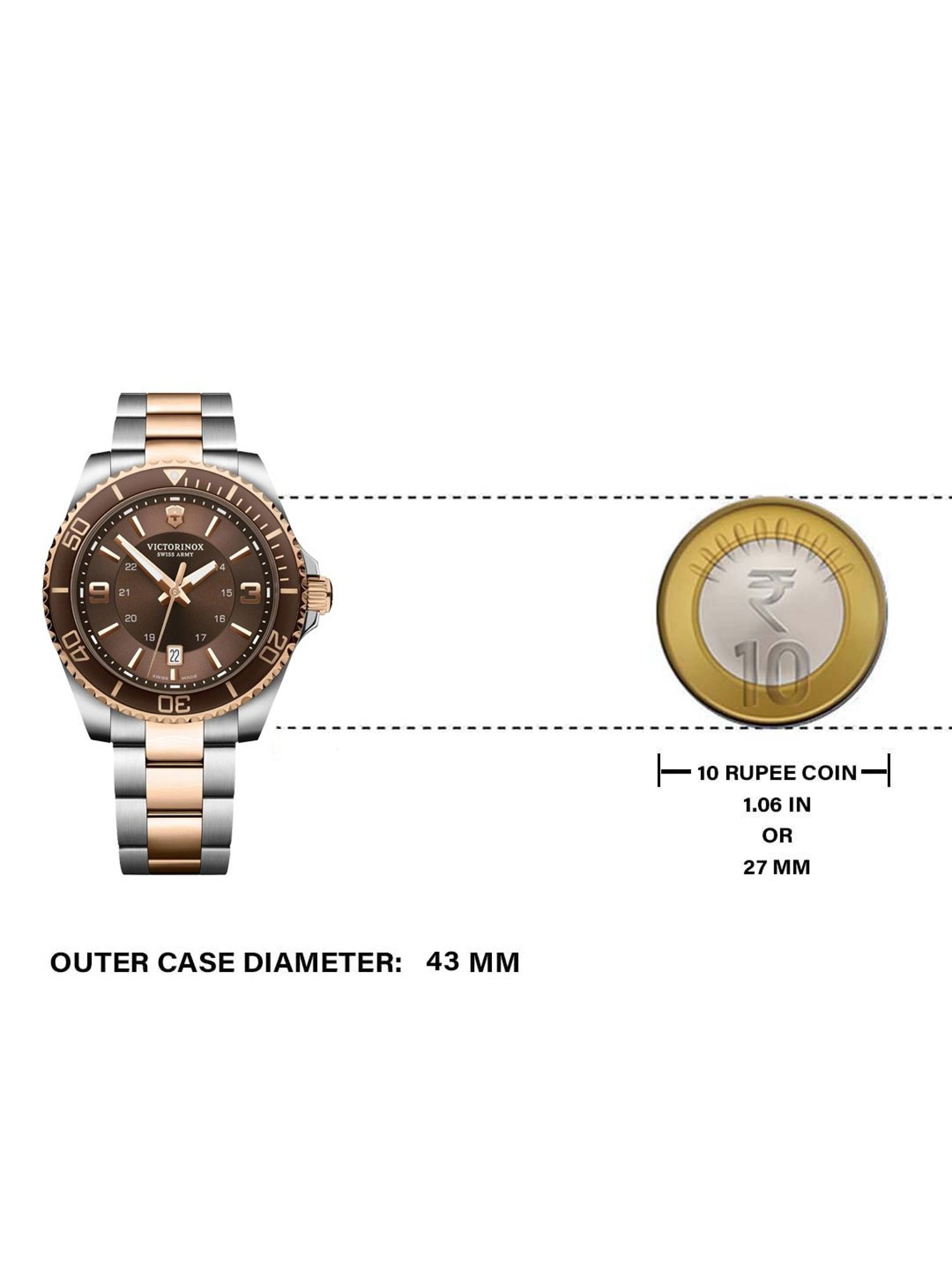 VICTORINOX V241951 Maverick Analog Watch for Men