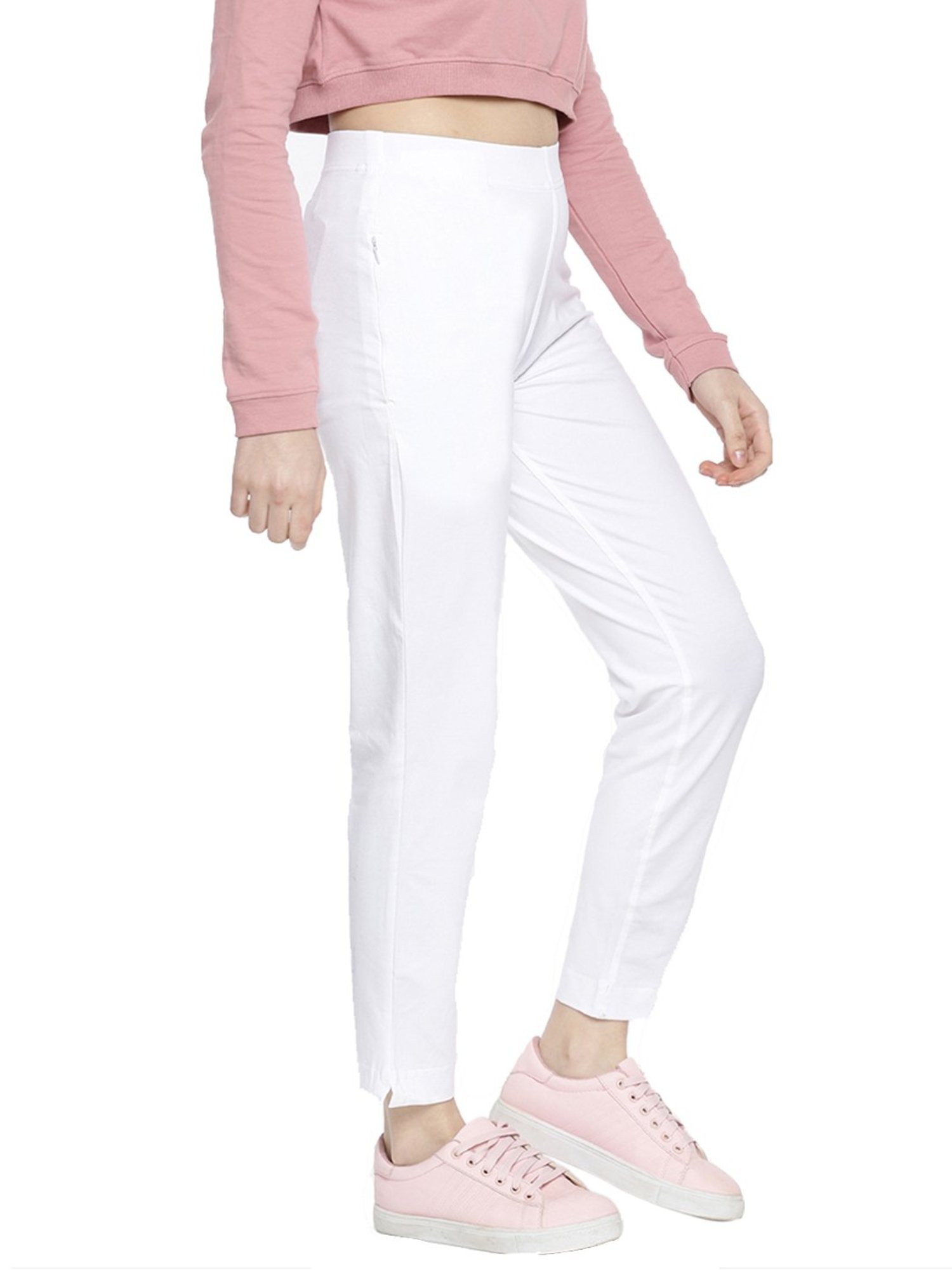 KENDALL + KYLIE Black Mid Rise Pants