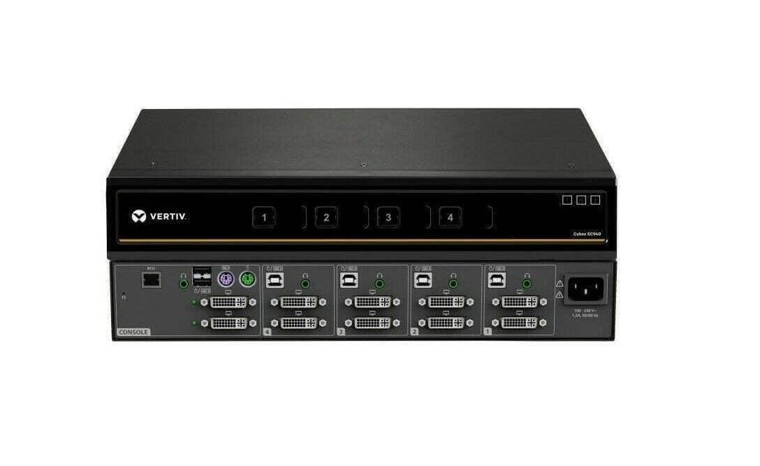 Vertiv SC940-001 Cybex SC940 4-Ports Secure KVM Switch (NOB)