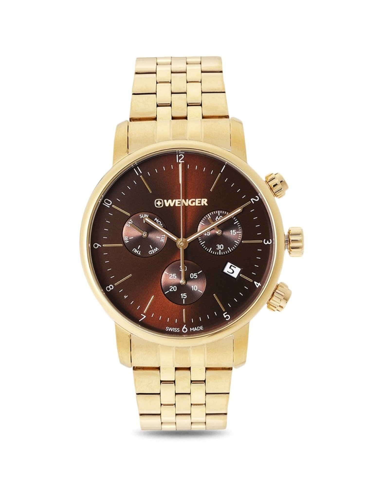 Wenger Swiss Made 01.1743.110 Urban Classic Analog Watch for Men