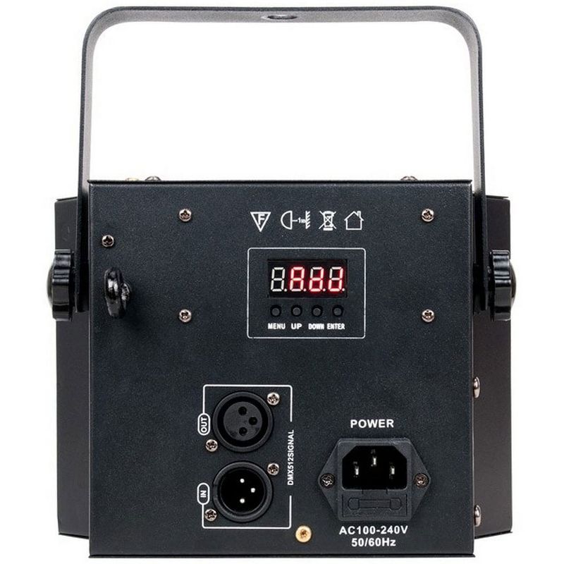 ADJ MIN535 Mini Dekker LZR 2 in 1 Moonflower LED Light & Laser Lighting Fixture (2 Pack)