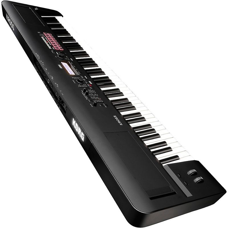 Korg Kross 2 88-Key Performance Synth/Workstation with Added PCM and Sounds in Matte Black