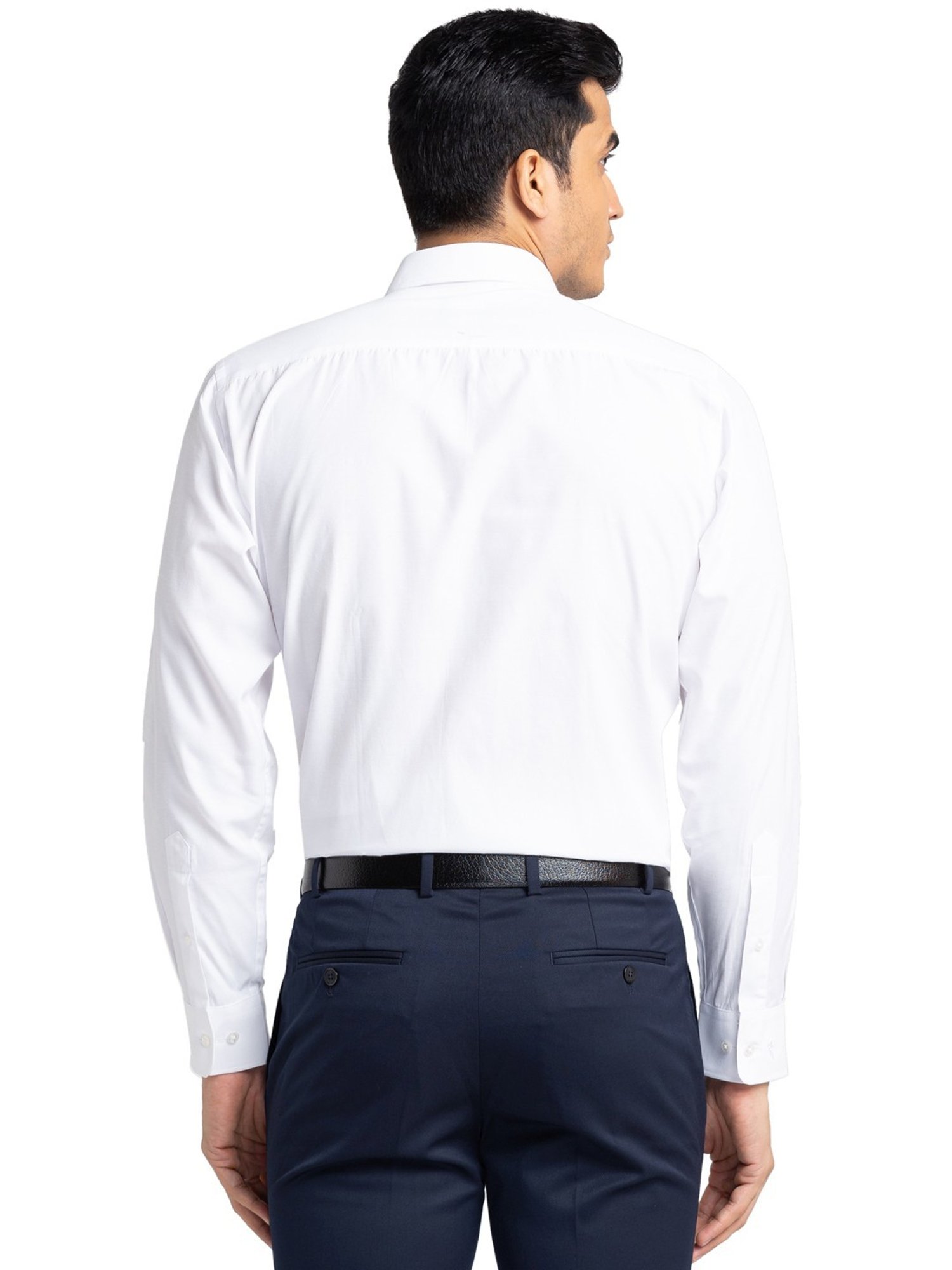 Park Avenue White Regular Fit Shirt