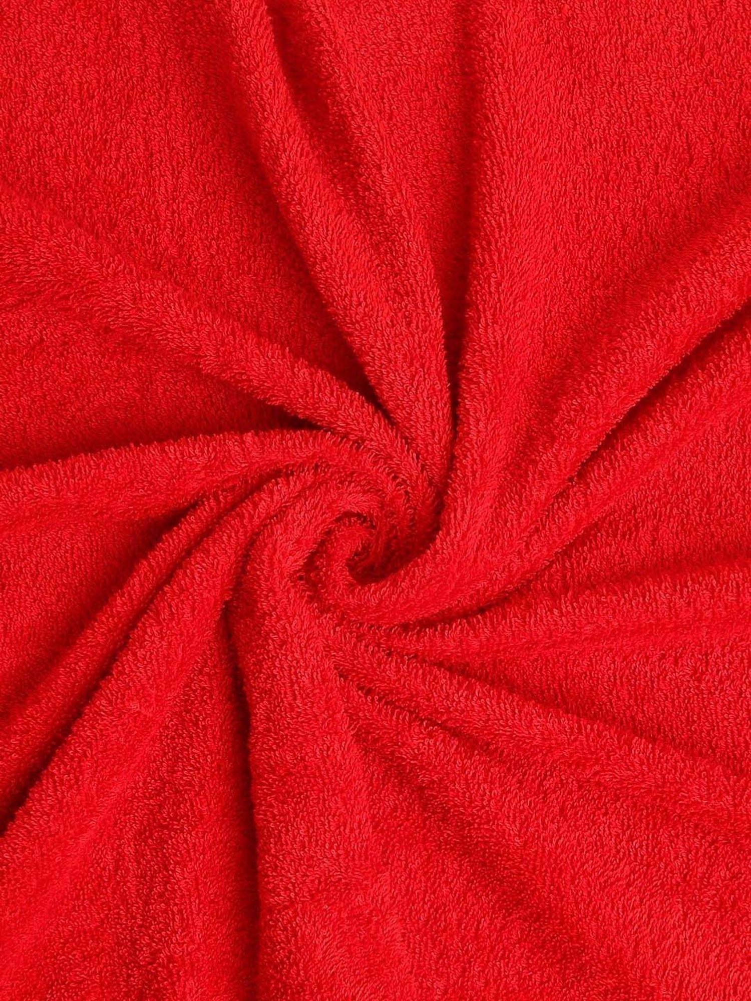 Welspun Quik Dry True Red 100% Cotton 380 GSM Bath Towel