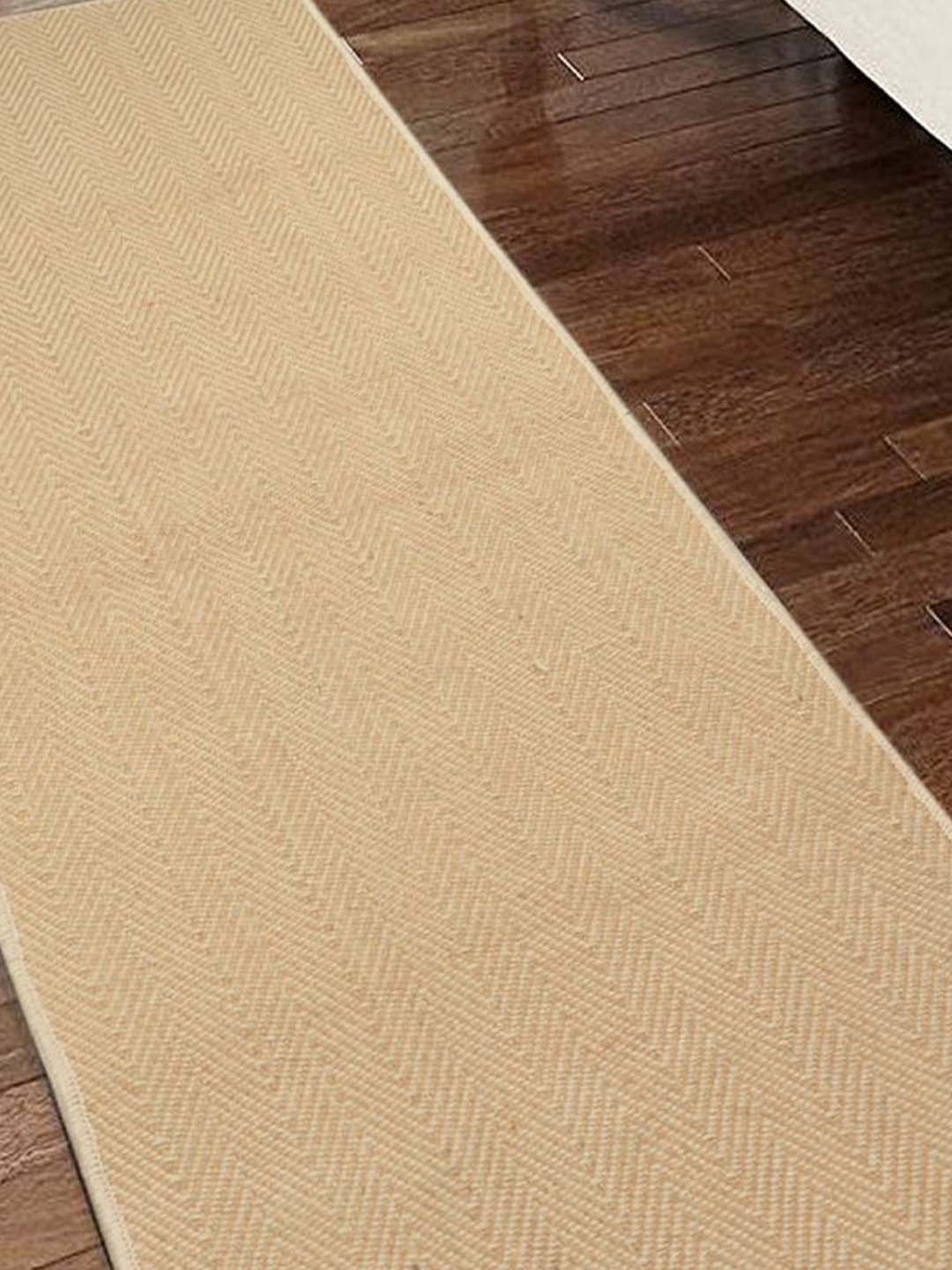 Saral Home Beige Handloom Runner - Set of 1