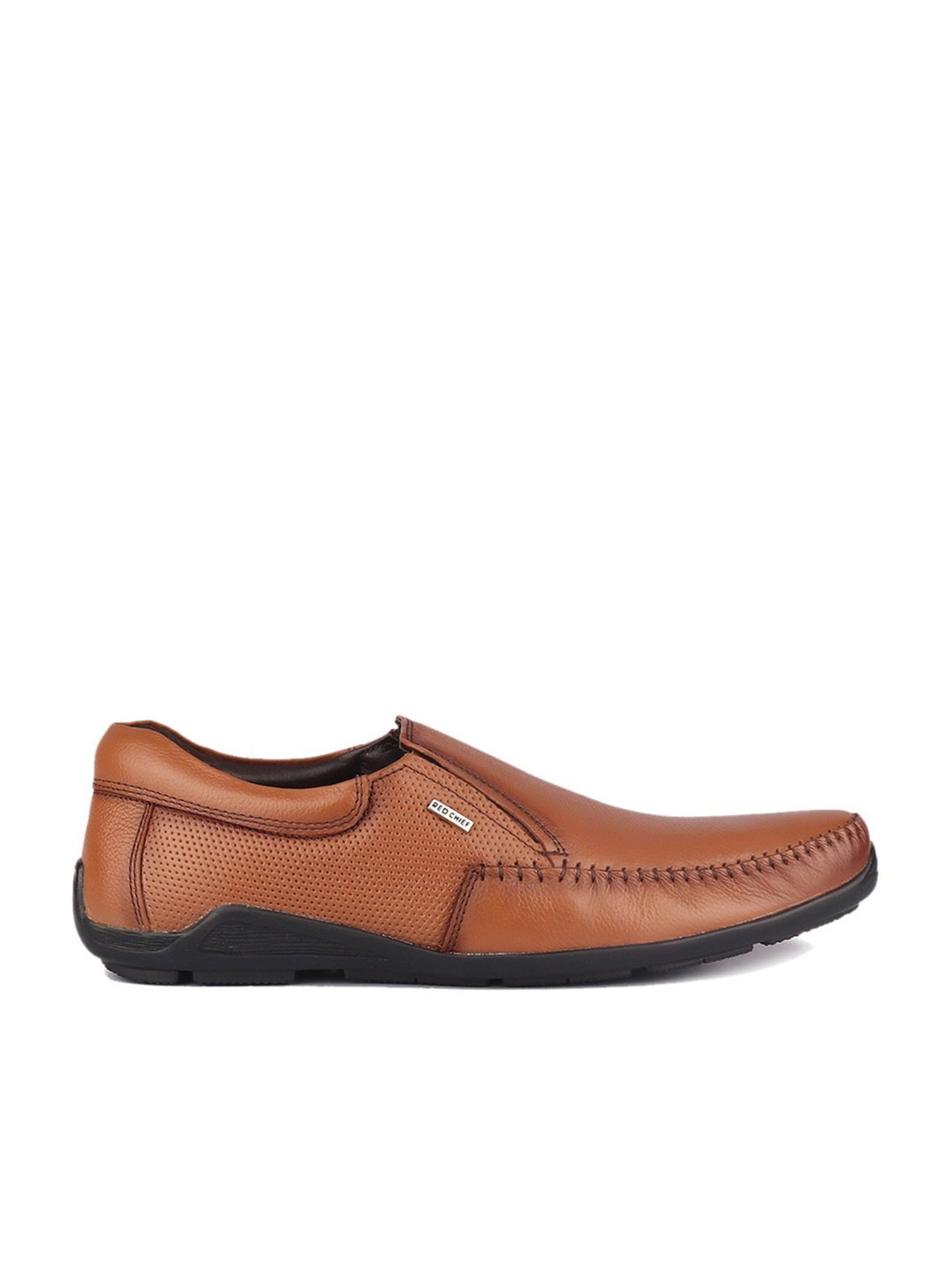Red Chief Men's Tan Formal Loafers