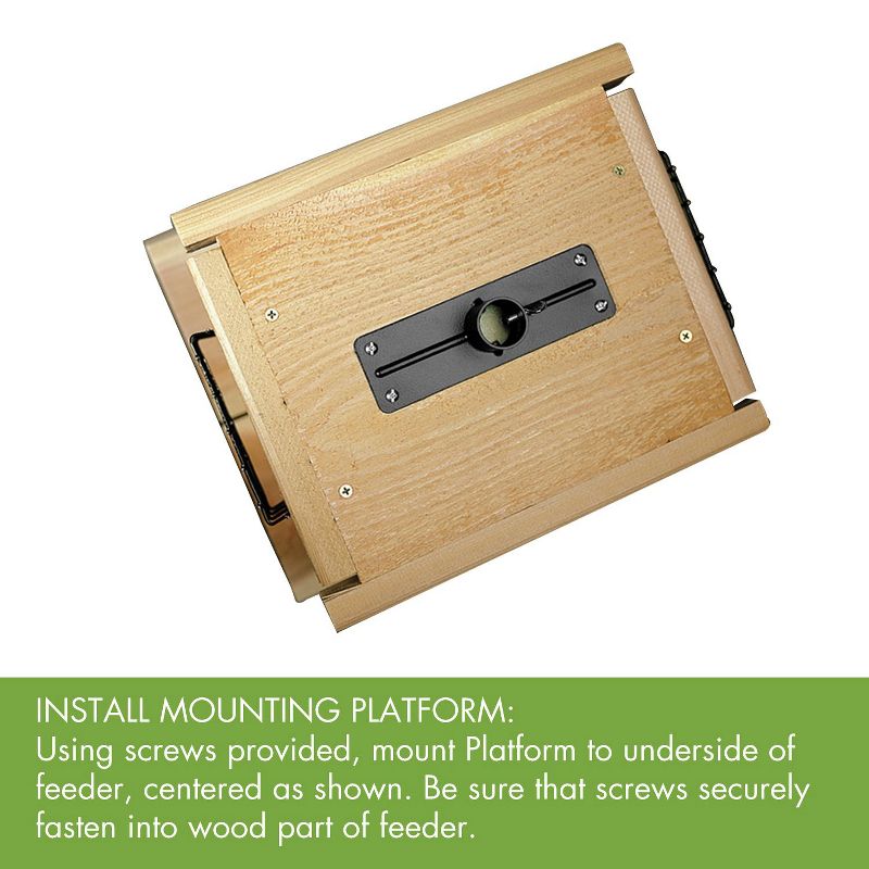 Woodlink 25276 HDPOLE Metal 3 Piece 72 Inch Bird Feeder Birdhouse Mounting Pole Kit with Mounting Bracket