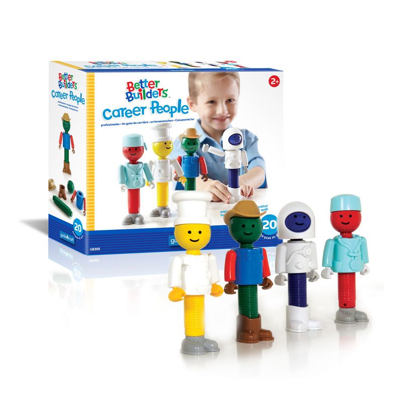 Guidecraft Better Builders Career People  - Set of 4