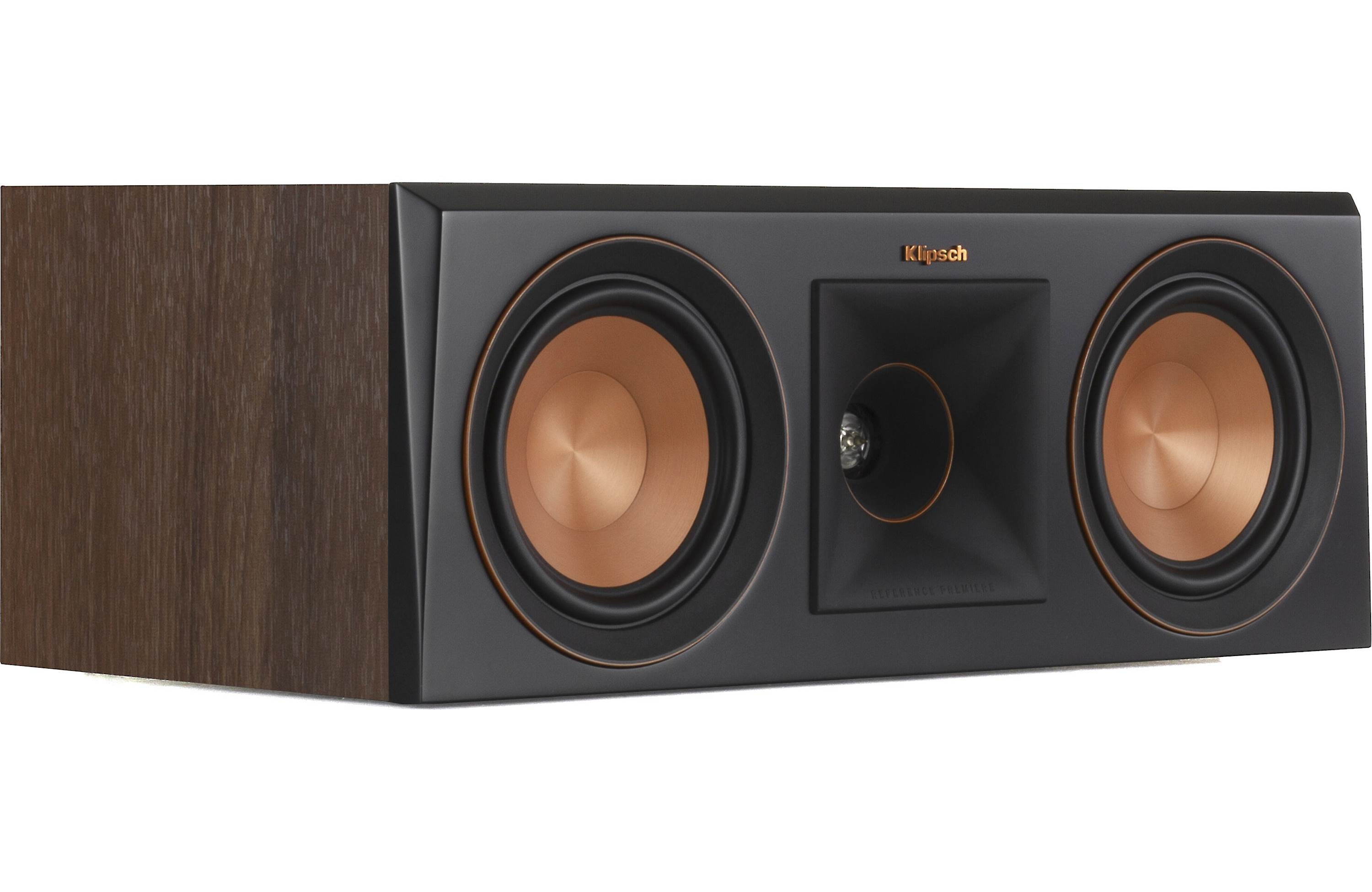 Klipsch RP-500C Center Channel Speaker (Walnut)
