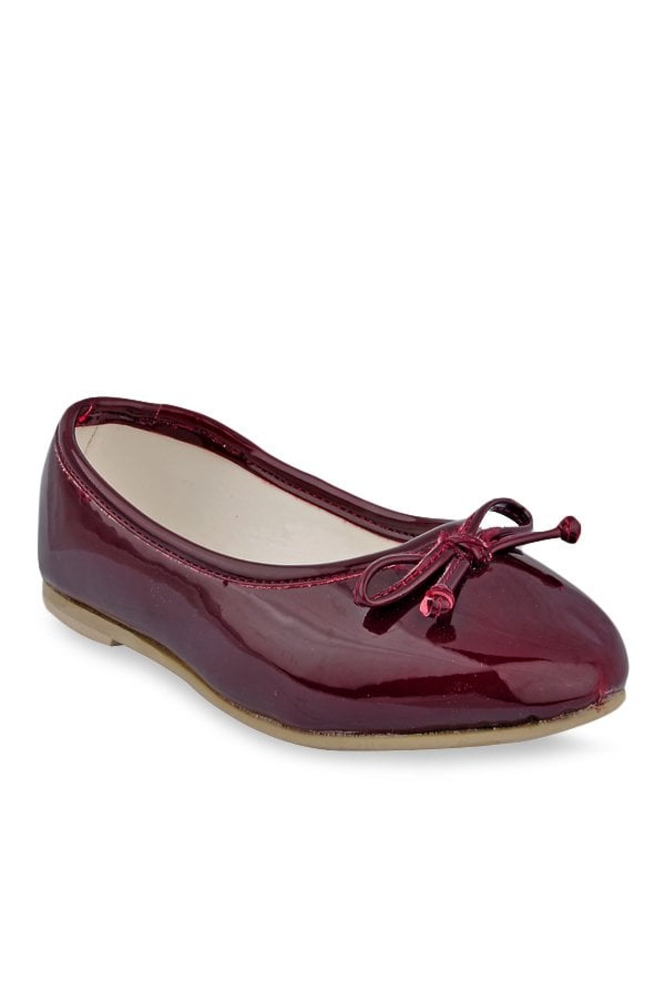 Beanz Kids Helena Wine Flat Ballets