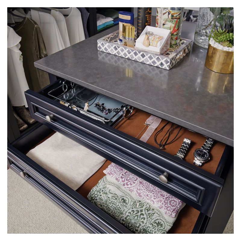 Mulberry 2.0 Sectional Wardrobe Closet Blue - Manhattan Comfort