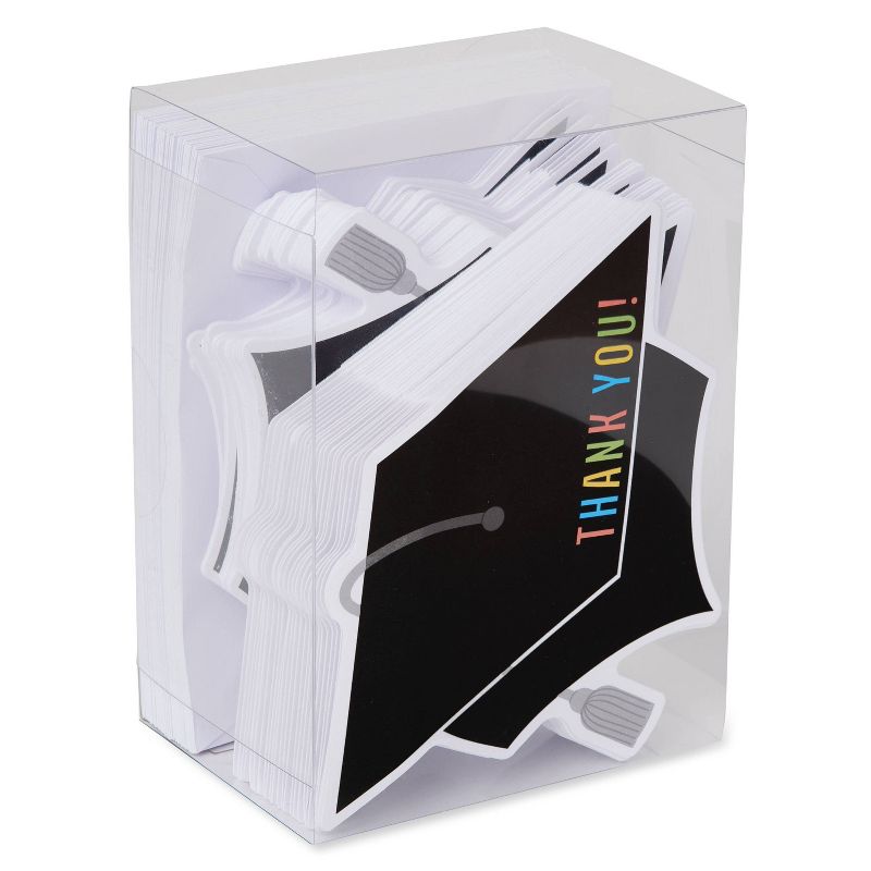50ct Graduation Cap Thank You Cards