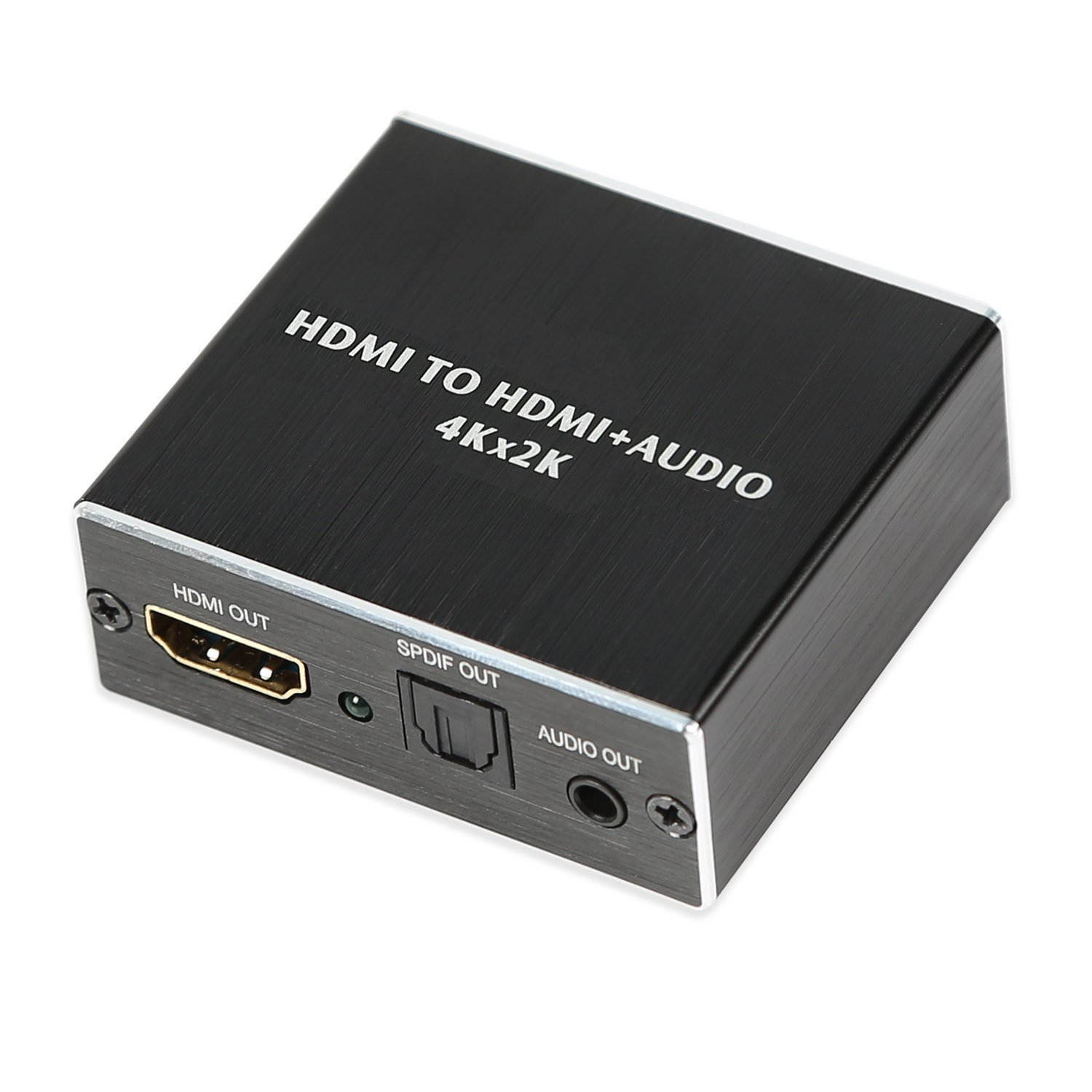 4K x 2K 3D HDMI to HDMI and Optical SPDIF + 3.5mm Stereo Audio Extractor Converter HDMI Audio Splitter Adapter