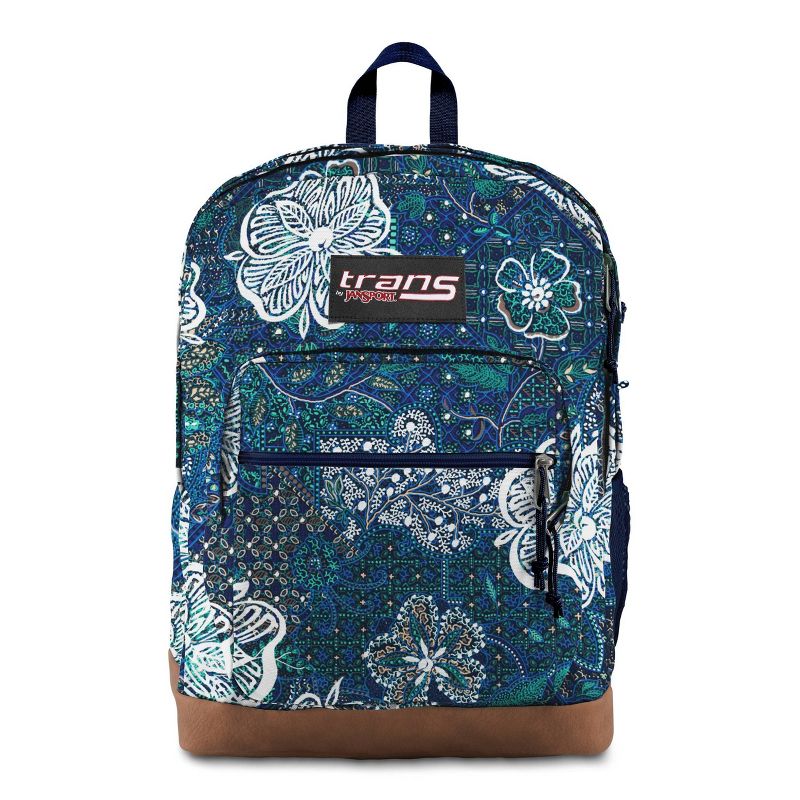 Trans by JanSport 17" Super Cool Backpack - Mosaic Garden Blue