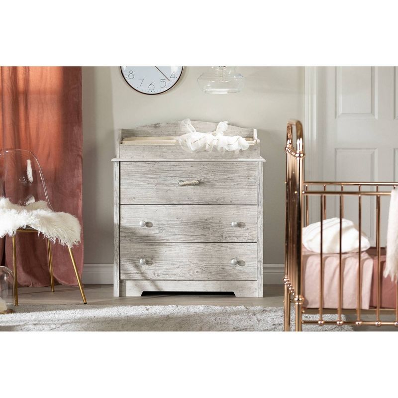 Rowan Valley Arden Grey Changing Table Topper for Dressers