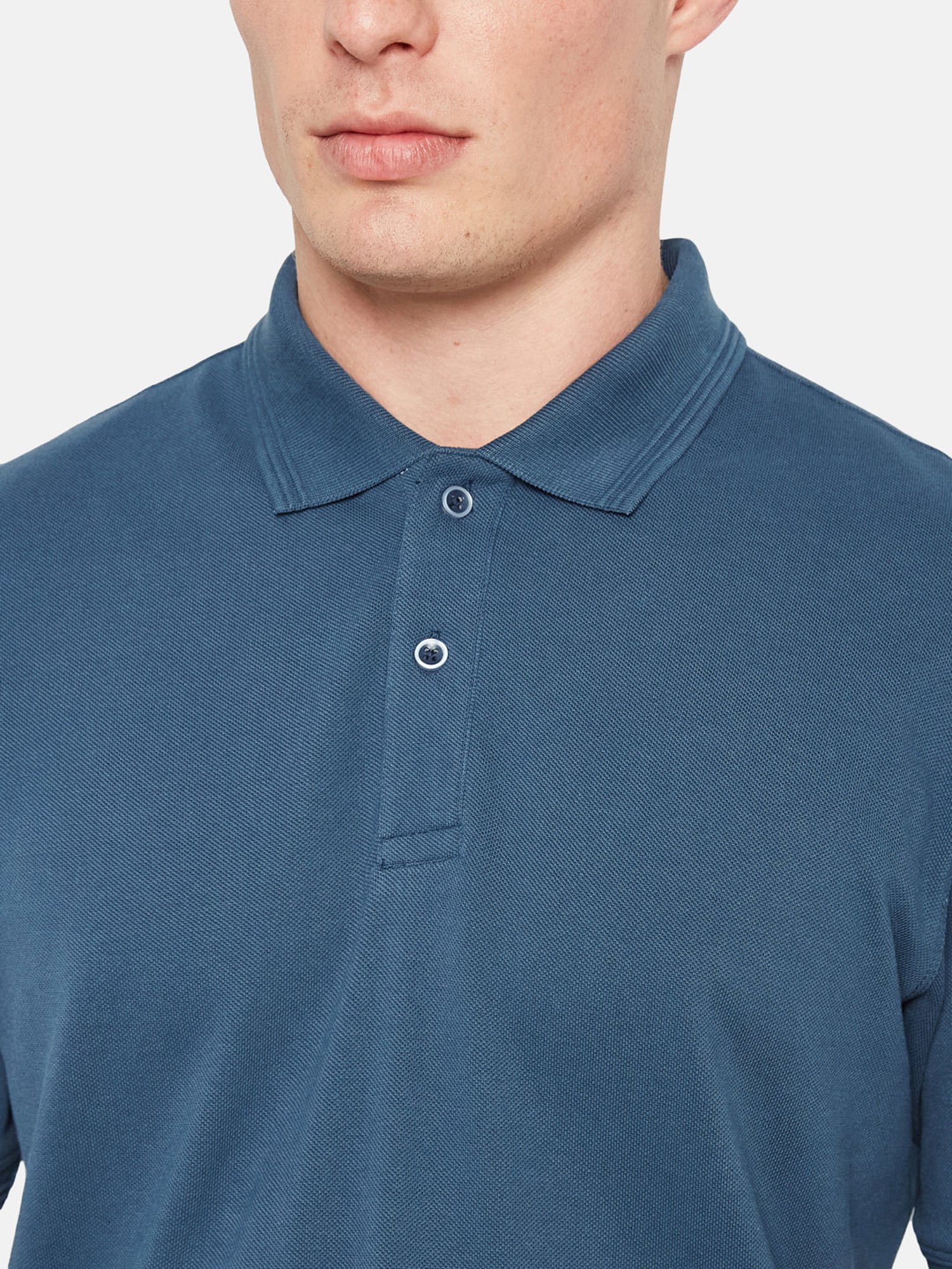 Octave Navy Regular Fit Polo T-Shirt