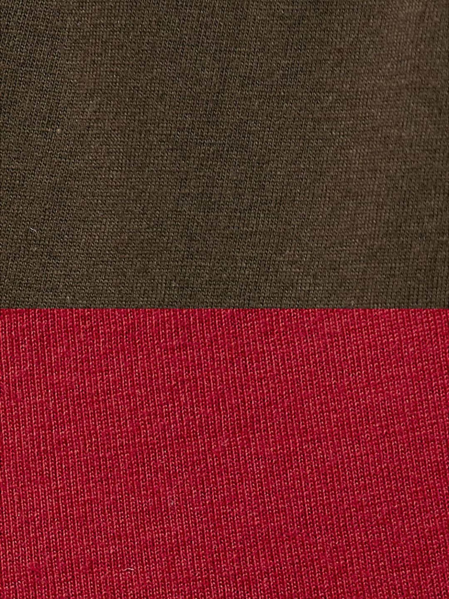 Dreamz by Pantaloons Olive Green Red Cotton Shorts