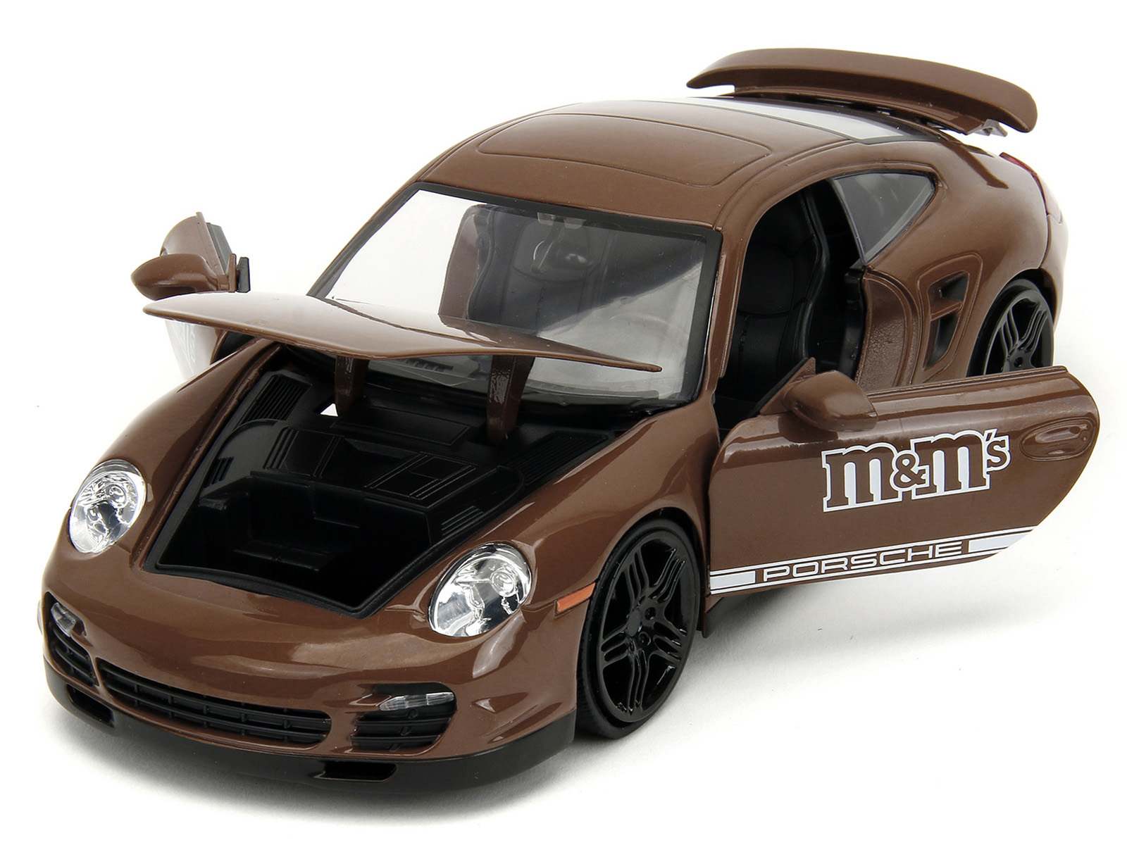 Porsche 911 GT3 RS (996) Red with Graphics "Marvel's Spider-Man" 1/32 Diecast Model Car by Jada