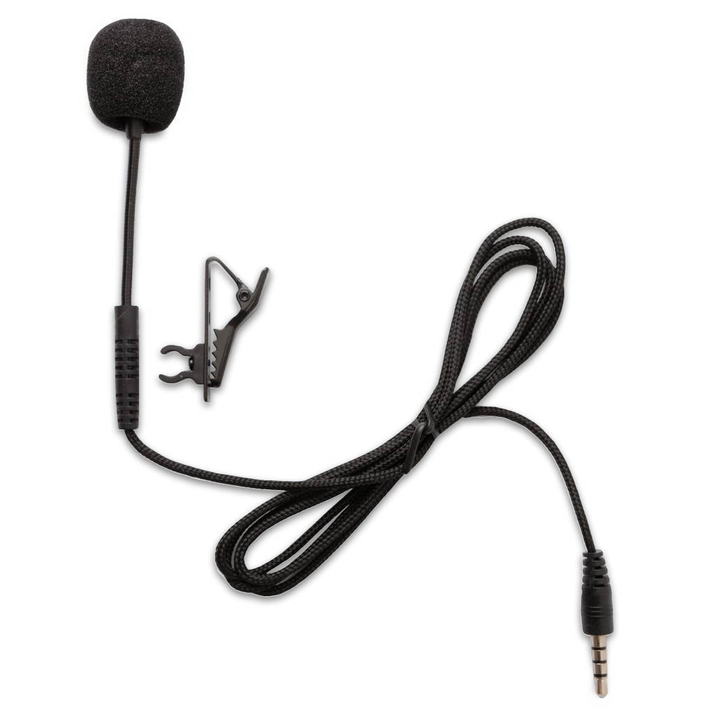 REYTID Pro Clip on 3.5mm Lavalier Microphone for iPhone Android Canon Nikon Digital Cameras GoPro - Condenser Omnidirectional Smartphones