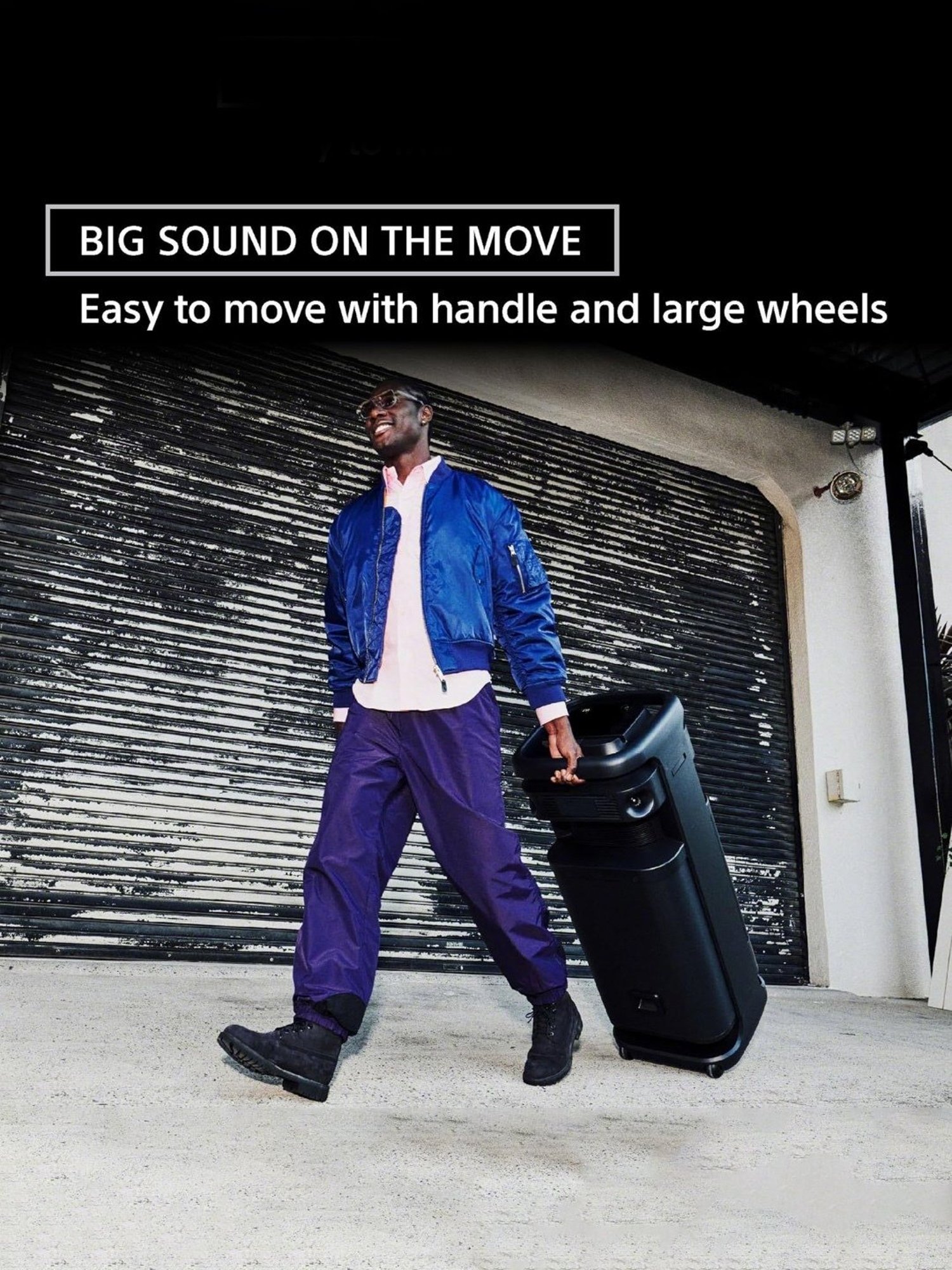 Sony New Launch ULT Tower 10 Bluetooth Speaker with Touch Panel (Black)