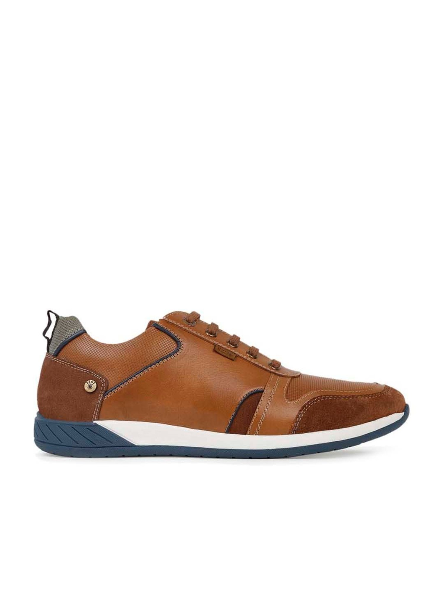 EZOK Men's Tan Casual Sneakers