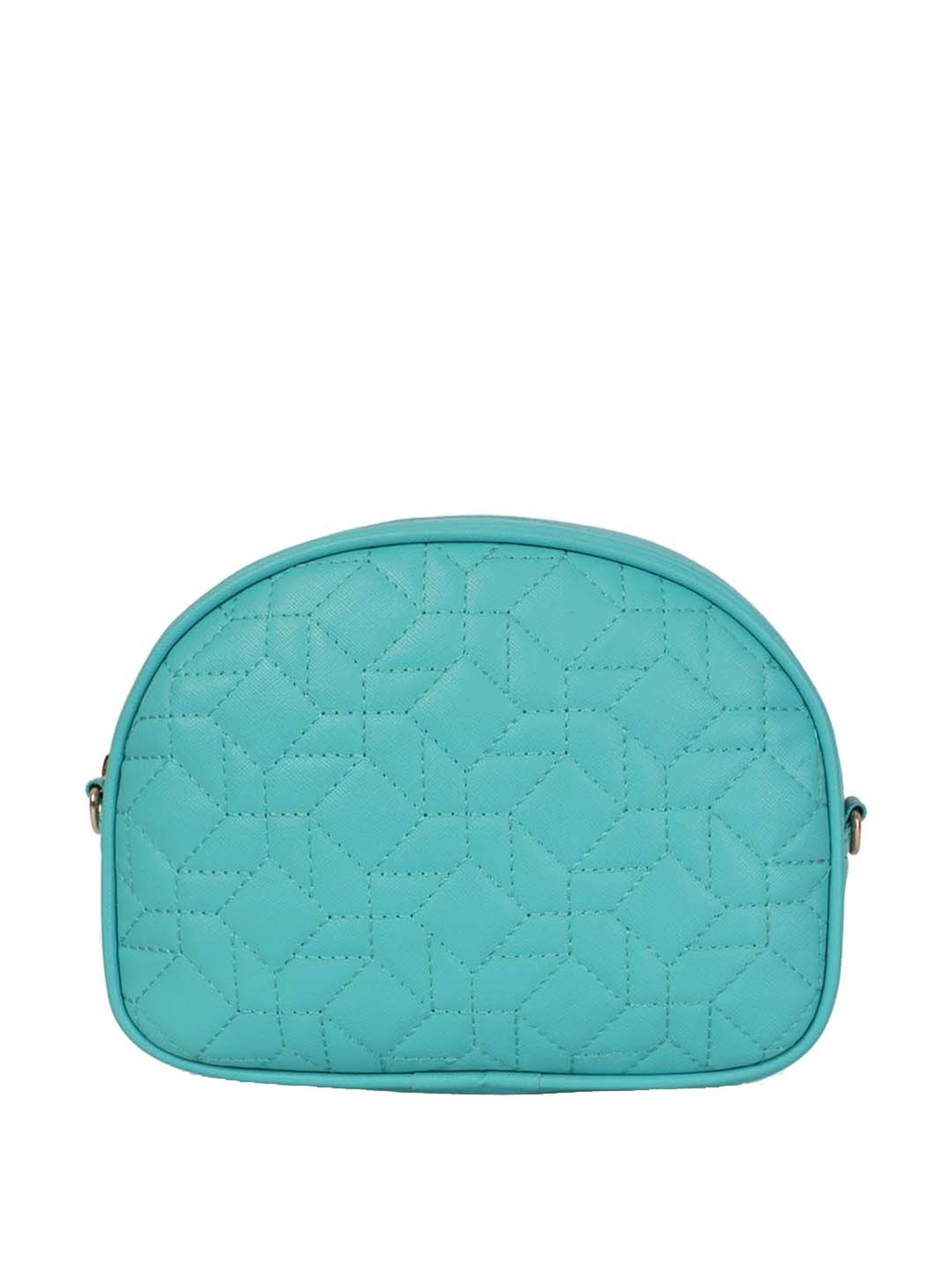Bagsy Malone Blue Quilted Medium Sling Handbag
