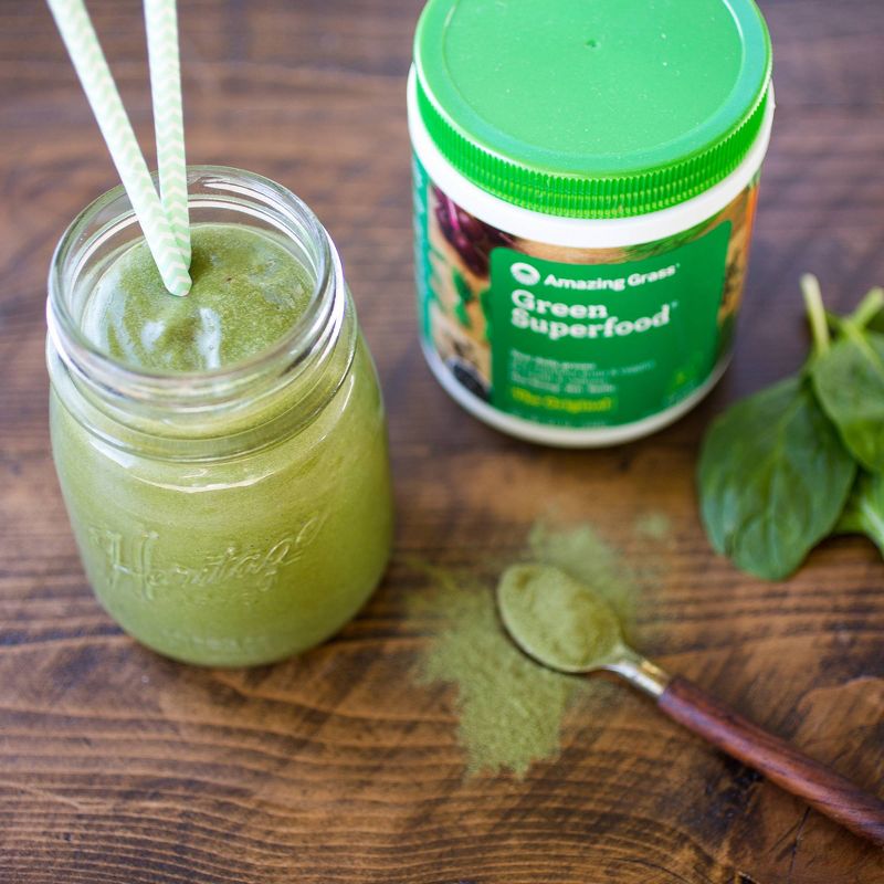Amazing Grass Green Superfood Vegan Powder - Original - 8.5oz