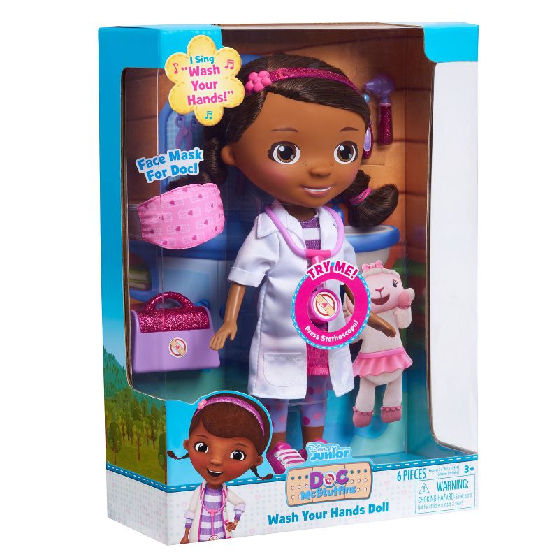 Disney Junior Doc McStuffins Wash Your Hands Doll