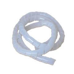 10 meter Cable Wrap / Spiral Wrap, Clear, Diameter: 9mm - 65mm, Cable Management Wraps