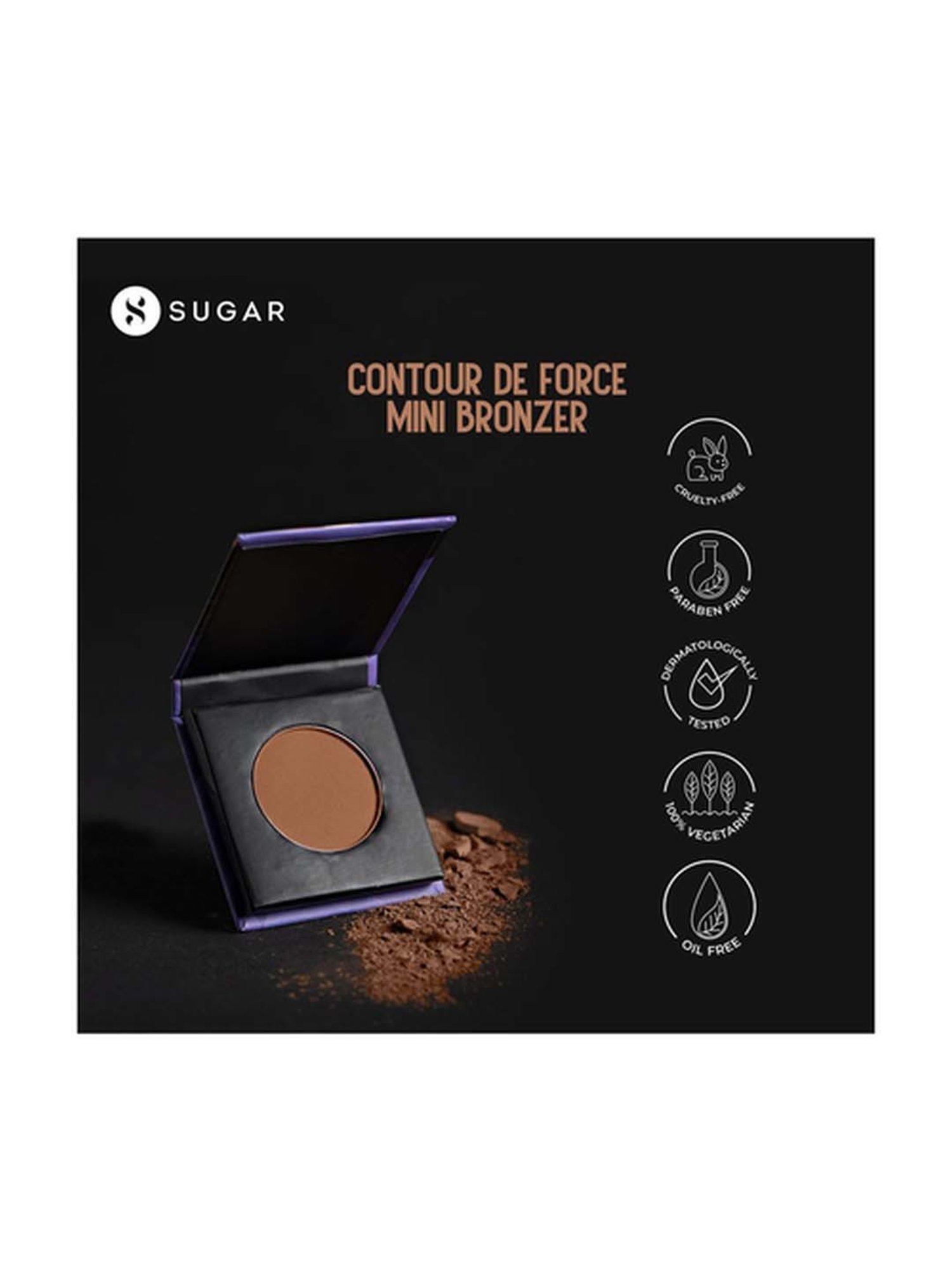 BH Cosmetics Los Angeles Full Heat Matte Bronzer Caramel Cabo - 6.5 gm