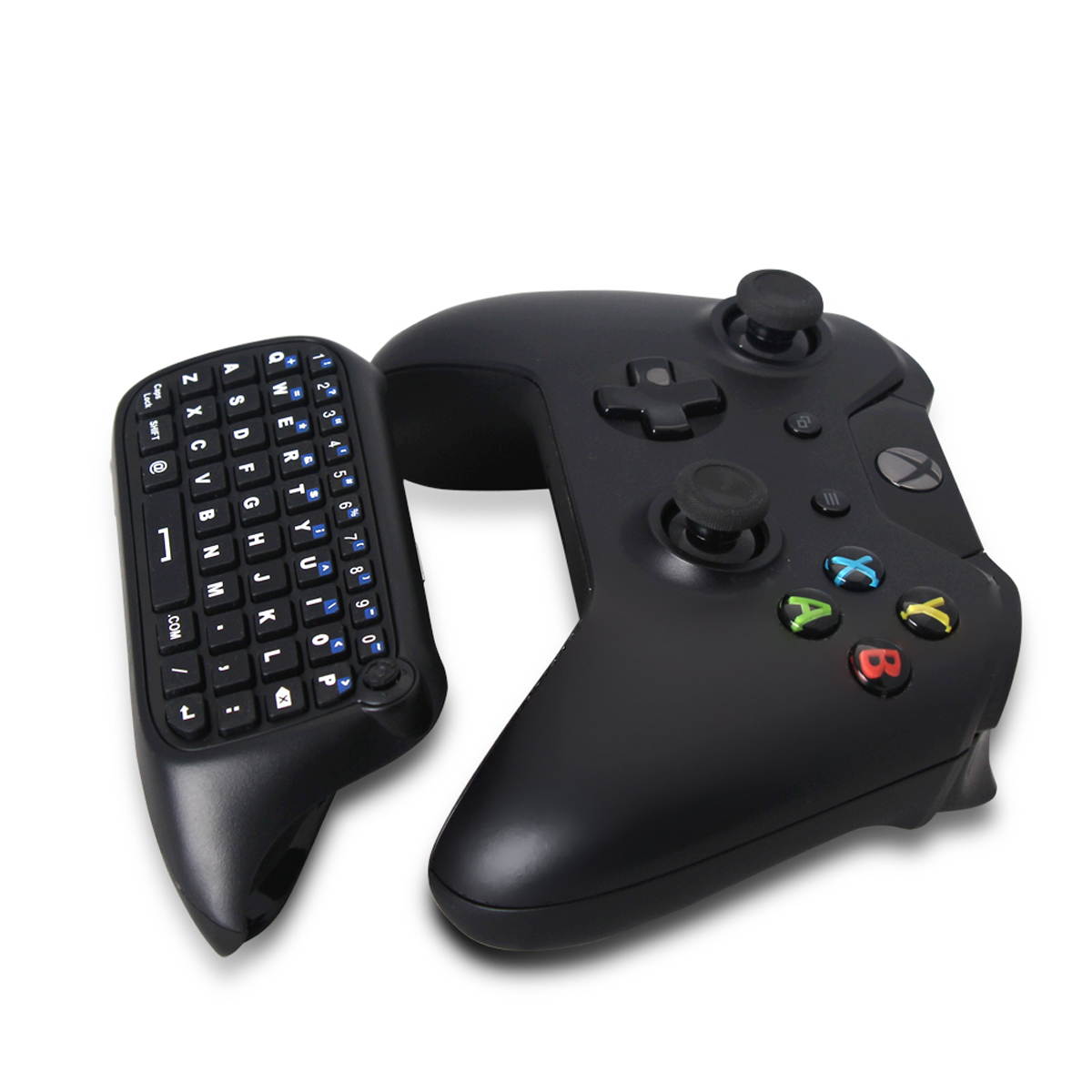 Xbox One Keyboard, Mini Wireless Gaming Chatpad Keypad Gamepad with 3.5mm Audio/Headset Jack & Mouse Function for Microsoft Xbox One, Xbox One S Controller & PC Computer Laptop - 2.4GHz