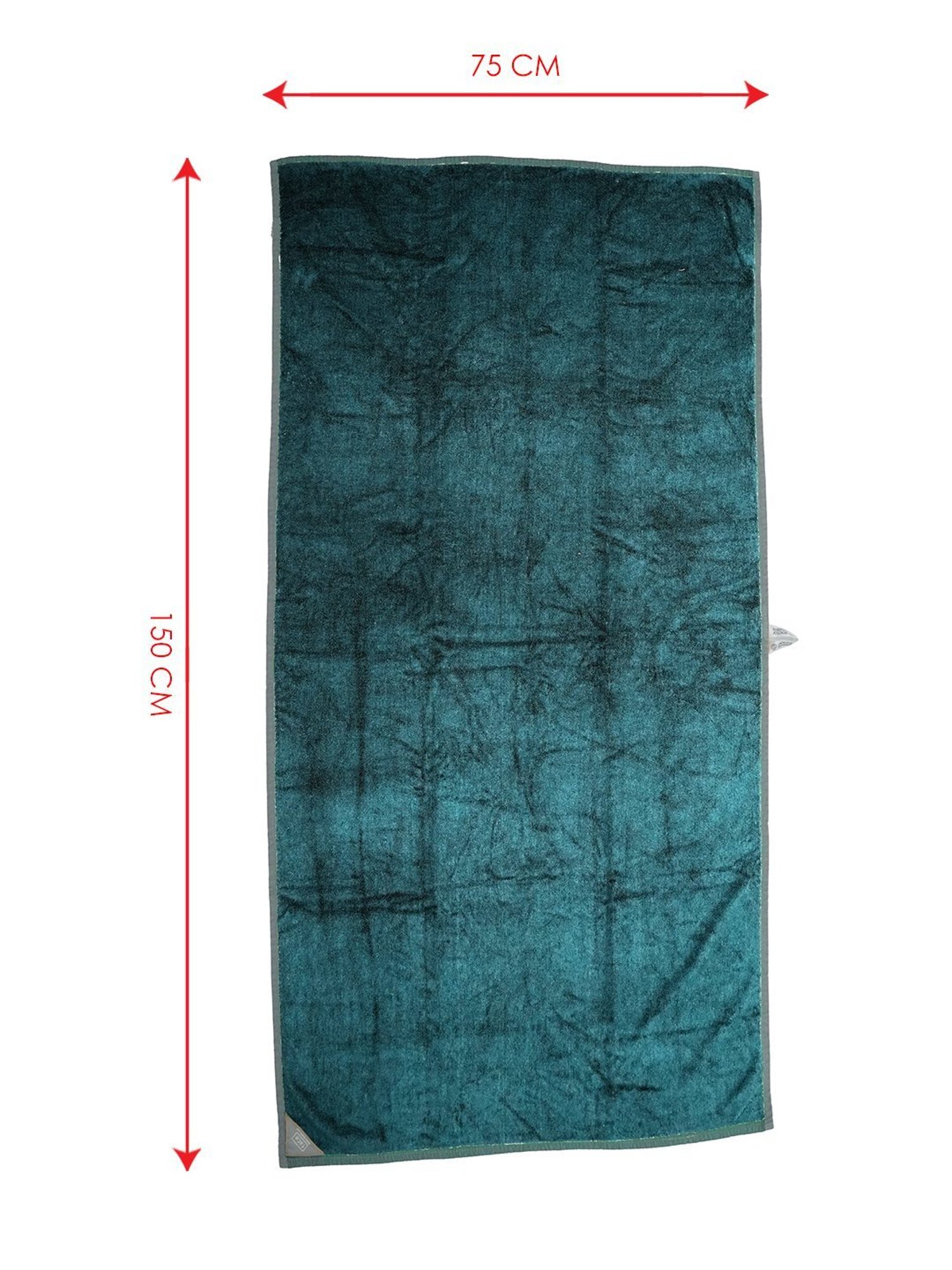 Doctor Towels Banana Terry Dark Green 550 GSM Viscose Bath Towel