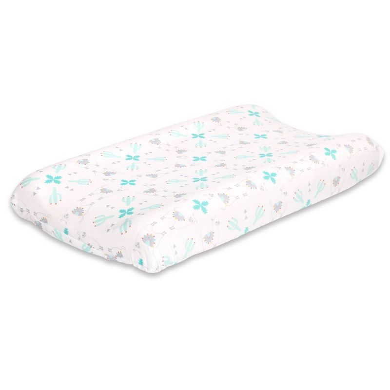 The Peanutshell Little Llama Change Pad Cover