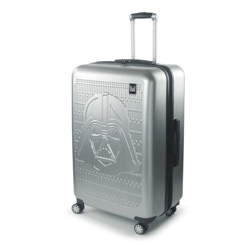 FUL Star Wars Darth Vader Embossed 2pc Spinner Luggage Set - Silver