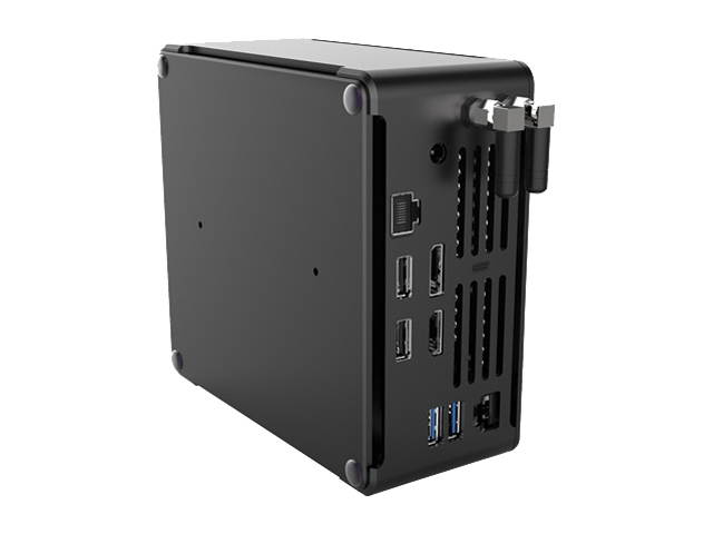 4K Mini PC,Desktop Computer,Intel Core I9 8950H,Windows 10 Pro/Linux,(Black),[HUNSN BY02],[4USB3.0/2USB2.0/2LAN/BT4.0/1DP1.2/1HDMI2.0/1TYPE-C/WiFI],(8G RAM/512G SSD)