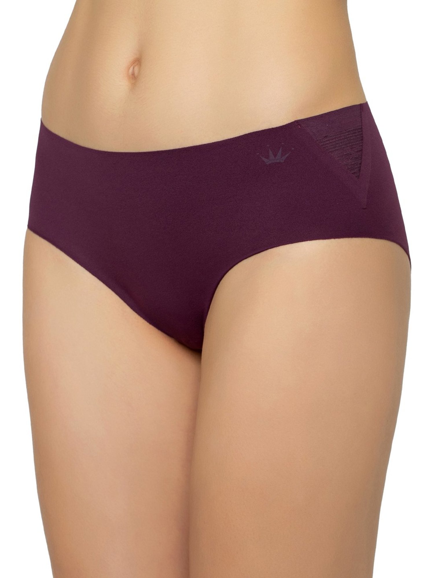 Triumph Maroon Hipster Panty