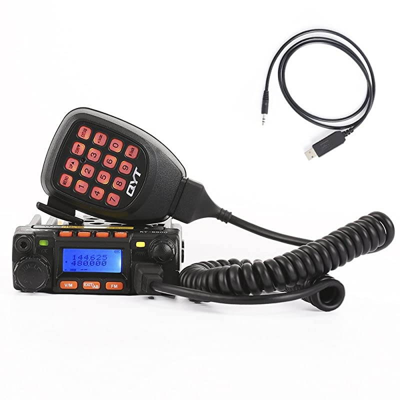 KT8900 Mini Dual Band Mobile Transceiver 2M 136174MHz70cm 400480MHz 25W Amateur Car Radio HAM