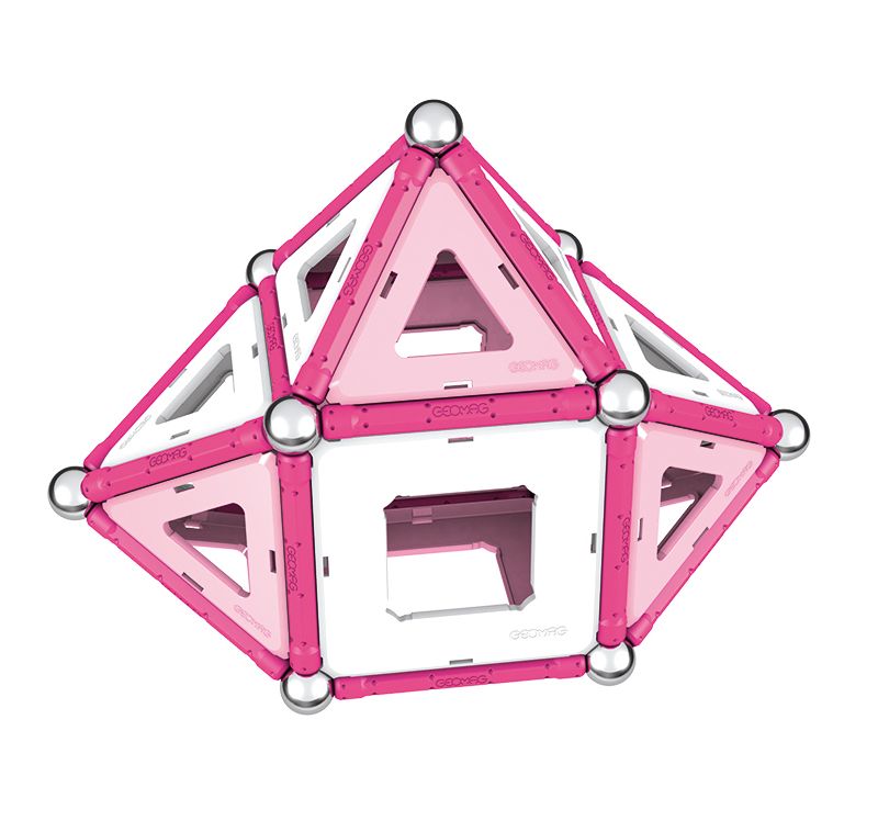 Geomag Pink Panels - 104pc Magnetic Construction Set
