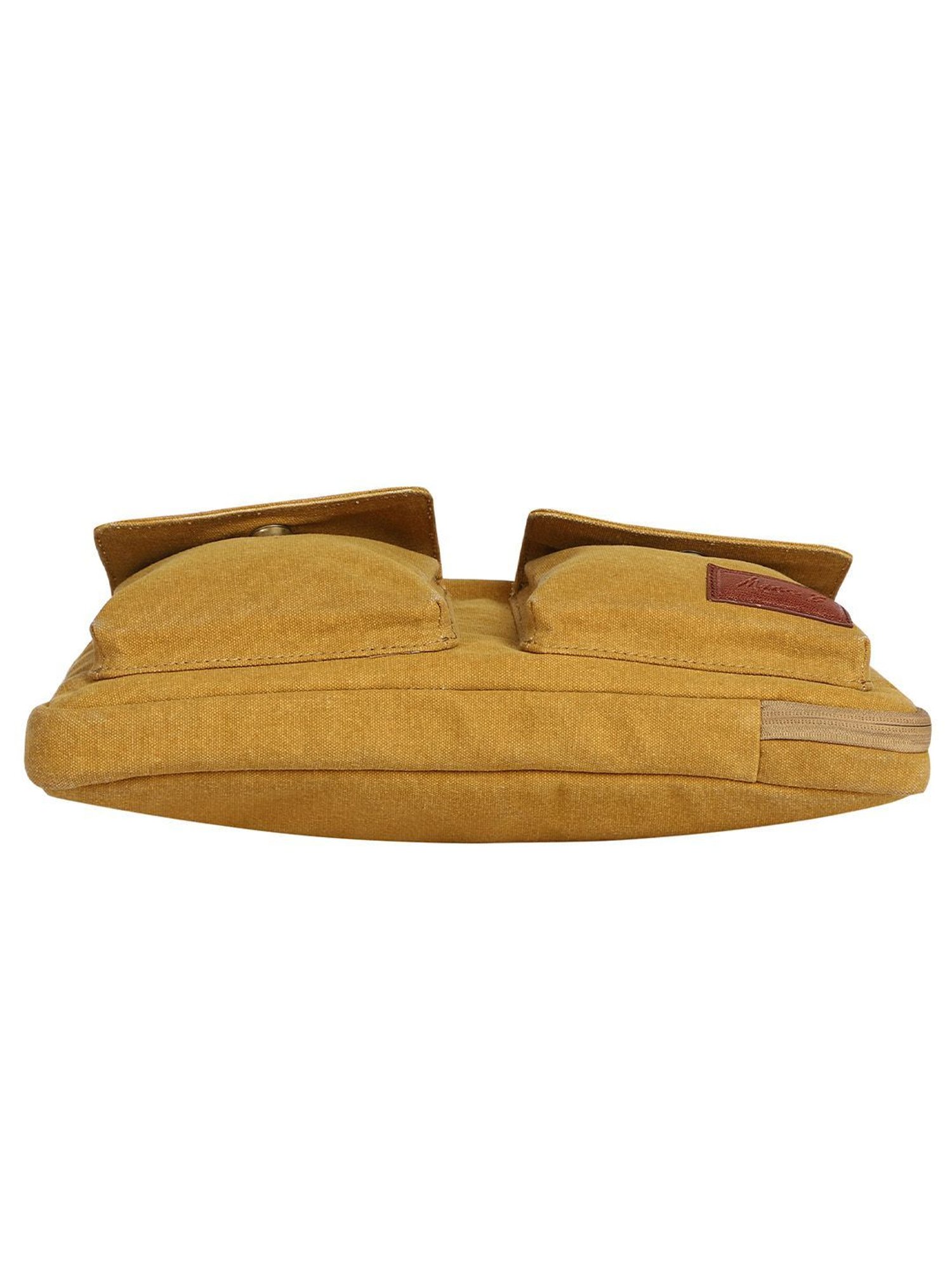 Mona B 4 Ltrs Mustard Small Laptop Sleeve