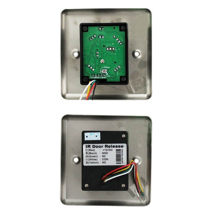 Infrared Sensor Switch No Touch Contactless Door Release Exit Button with LED Indication