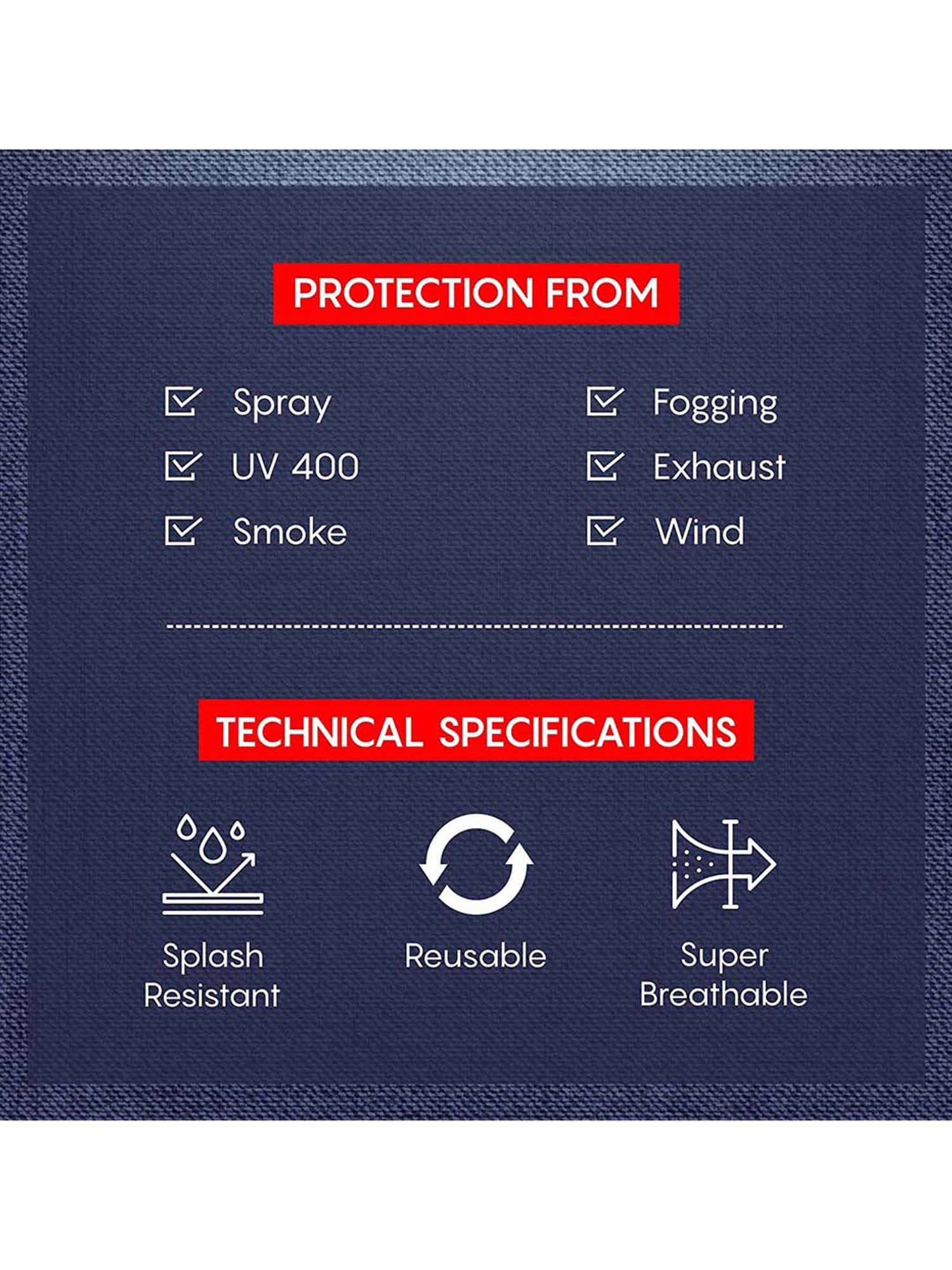 Lee Cooper Grey Goggle-Style Face Shield with 18 Degree Safety Coverage