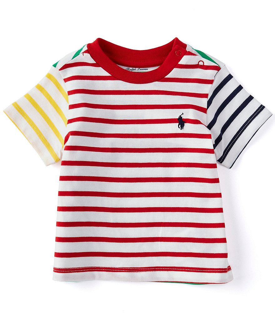 First Wave Baby Boys 12-24 Months Long-Sleeve Ribbed Henley Tee