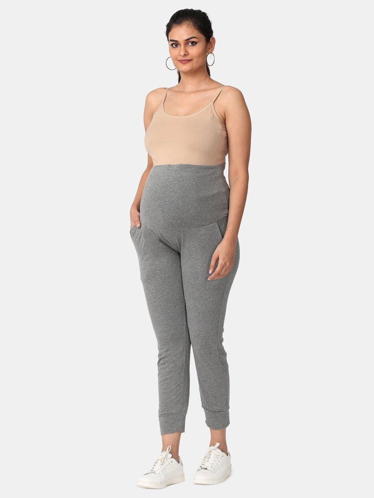 The Mom Store Grey Maternity Bottomwear