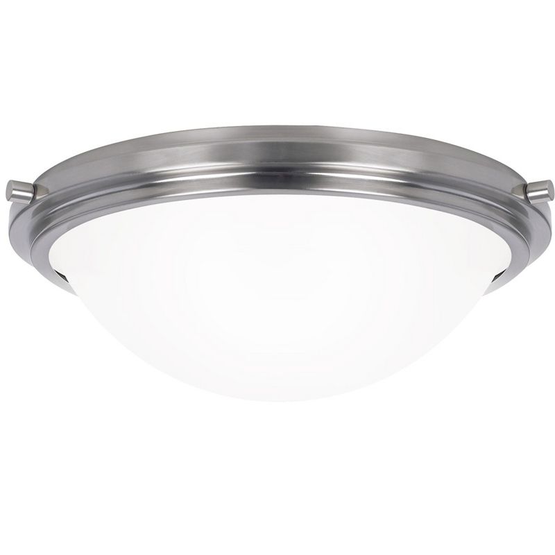 Generation Lighting Winnetka 2 light Brushed Nickel Ceiling Fixture 75661-962