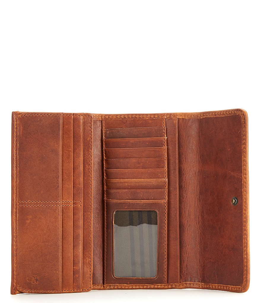 Frye Melissa Trifold Antique Leather Wallet