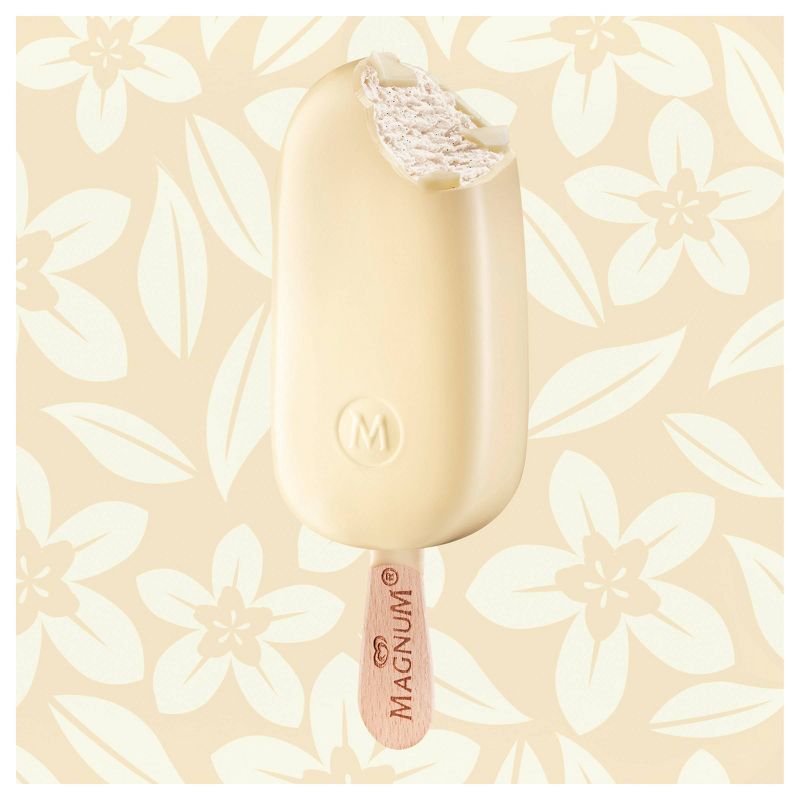 Magnum White Chocolate Ice Cream Bars - 3ct